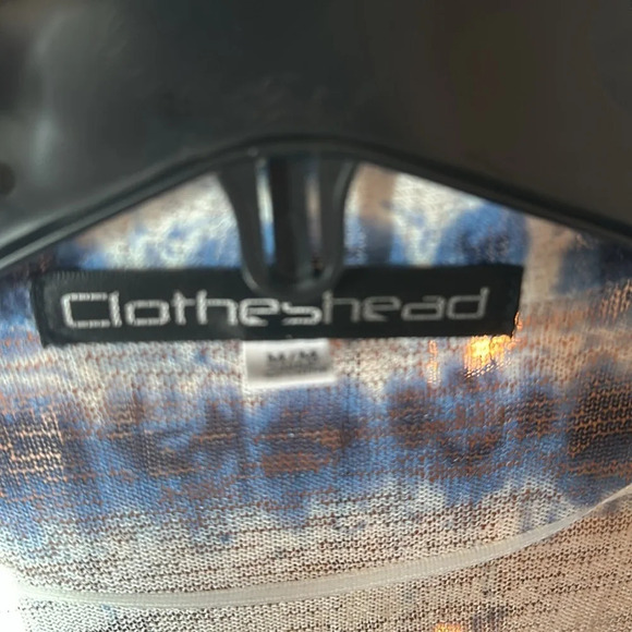 Navy and White Duster Cardigan - Picture 3 of 6